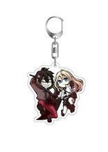 Angels of Death Anime keychain Acrylic strap/charms/Key ring D334 2024 - buy cheap