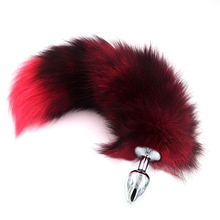 Fox Tail Anal Plug Metal Butt Plug for Men and Women Adult Sex Toys Drop Shipping 2024 - buy cheap
