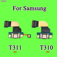 Cltgxdd 1 шт. для Samsung Galaxy Tab 3 8,0 SM T310 T311 USB зарядная плата микрофон Микрофон печатная плата соединитель гибкий кабель 2024 - купить недорого