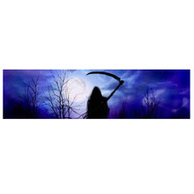 1pc 135x36cm Rear Window Sticker Decal Grim Reaper horror Forest Rear Window Graphic 2024 - buy cheap