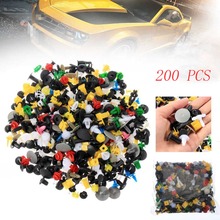 100/200pcs Mixed Auto Fastener Vehicle Car Bumper Clips Door Trim Panel Clip Auto Bumper Rivet Retainer Push Engine Fender 2024 - buy cheap