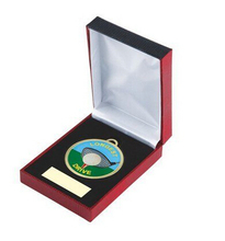 Изготавливаемые на заказ эмалевые медали для гольфов и качественная коробка, сделанные на заказ медали для гольфов, металлические медали по низкой цене 2024 - купить недорого