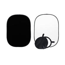 Telón de fondo Reversible para estudio fotográfico, telón de muselina plegable de 2x1,5 m en blanco y negro, accesorios de estudio fotográfico 2024 - compra barato