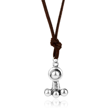 MQCHUN-collar de Lariat de Bella y La Bestia, joyería de película de Cosplay con cuerda de cuero, accesorio para collar, 30 2024 - compra barato
