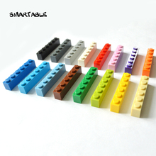 Smartable-piezas de bloques de construcción de 1x6 para niños, juguetes educativos creativos compatibles con las principales marcas 3009, juguete MOC, 42 unids/lote 2024 - compra barato
