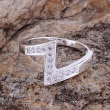 Wholesale Silver Plated  ring, Silver Plated fashion jewelry, zed inlaid shiny  /cffakwma dwnamnua LQ-R154 2024 - buy cheap