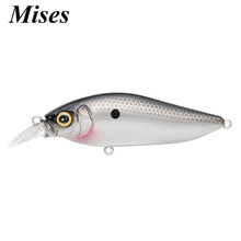 Mises 10cm 12g 5-Colors Plastic Floating Bionic Minnow Lure Artificial Bait Hard Bait Fishing Lure Professional Wobbler 2024 - buy cheap