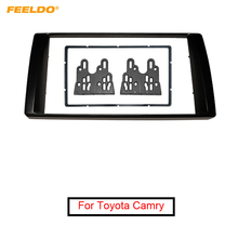 FEELDO Car Radio 2DIN Fascia Panel Frame Adaptor For Toyota Camry (American) Stereo Plate Frame Installation Fit Kit #AM4872 2024 - buy cheap