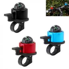 Cycling Bicycle Handlebar Ring  Bike Bell Horn Sound Alarm  Accessory with Compass 2024 - buy cheap