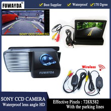 Автомобильная камера заднего вида FUWAYDA с монитором для Nissan Livina Cube GT-R Pulsar Versa Fairlady 350 2024 - купить недорого