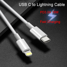 1m Fast charging Cable for Lightning to USB Type C Cable Type-C USB-C PD Cables for Apple iPhone 6 6s 7 8 X Xr Xs Max Cord 2024 - buy cheap