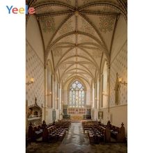 Yeele-sesión fotográfica de Iglesia, fiesta de boda, fondos de fotografía Vintage, personalizados, para estudio fotográfico 2024 - compra barato