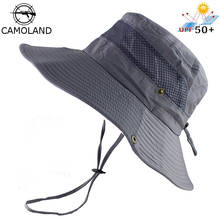 UPF 50+ Bucket Hat Summer Men Women Fishing Boonie Hats UV Protection Long Large Wide Brim Bob Hiking Sun Hat Outdoor Cap Bob 2024 - buy cheap