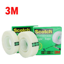 3 rolls 3M 810 Magic tape invisible tape Adhesive Tape Office Supplies 3M tape 3/4in 19mm*33m free shipping 2024 - buy cheap