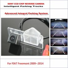 Car Rear Camera For FIAT Freemont 2009-2014 Intelligent Parking Tracks Reverse NTSC RCA AUX HD CCD SONY CAM 2024 - buy cheap