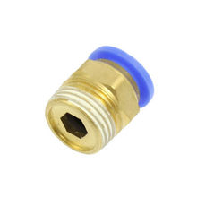 12mm OD Tube to 20mm Male Thread Pneumatic Connector Quick Fitting 2024 - buy cheap