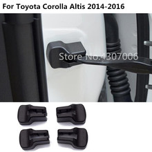 Car Anti Rust Water Proof Door Lock Key Keys Buckle Limit Device Trim 4pcs For Toyota Corolla Altis 2014 2015 2016 2024 - buy cheap