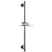 Barra deslizante de acero inoxidable 304 para ducha de baño, montaje en pared, cromado pulido, 645mm 2024 - compra barato