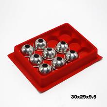 9pcs/lot 30*29*9.5mm Magnetic Stainless Steel Float Ball for Water Level Float Switch 2024 - buy cheap