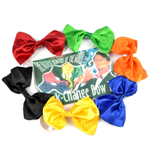 Quick Change Bow Tie Stage Magic Tricks Toys Props Wholesale And Retail 2024 - buy cheap