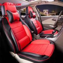 CARTAILOR Cover Seat Artificial Leather for Chevrolet Trailblazer Accessories for Car Seat Covers Protector Grey Cushion Support 2024 - buy cheap