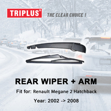 Rear Wiper Arm with Blade for Renault Megane 2 Hatchback (2002-2008) 1pc 9" 230mm, MK2 II Rear Wiper Arm Rear Wiper Blades 2024 - buy cheap
