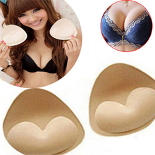 1 Pair New Summer Women Chest Cup Breast Bra Bikini Insert Chest Pad For SummerSwimsuit Padding Inserts Sponge Foam Bra Pads 2024 - buy cheap