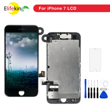 1 Uds. Pantalla LCD completa de grado AAA para iPhone 7 7 Plus digitalizador de pantalla táctil LCD completo con cámara pequeña + regalos gratis 2024 - compra barato