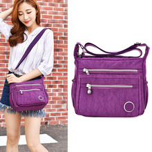 Women Lady Girl Shoulder Crossbody Bag Waterproof Nylon Zipper For Mobile Phone Best Sale-WT 2024 - buy cheap