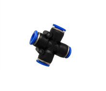 4 Way Cross Shape Equal Pneumatic 8mm 10mm 6mm 4mm 12mm OD Hose Tube Push In 4-Port Air Splitter Gas Connector Quick Fitting PX 2022 - buy cheap