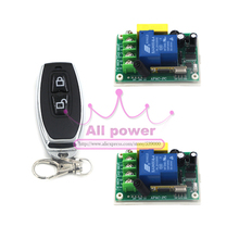 Relé ac 220v 30a 1ch 315mhz com controle remoto sem fio, interruptor transmissor e receptor 220v 1ch rádio controle remoto
