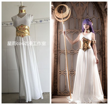 2016 Saint Seiya The Lost Canvas - Myth of Hades Athena Cosplay Costume 2024 - buy cheap