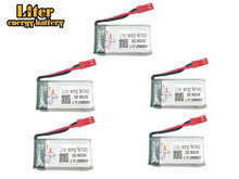 5 uds Drone RC Lipo batería JST 902540 de 3,7 V 1000mAh 25c Lipo 1S batería para MJX x400 X300C X800 Quadcopter piezas 2024 - compra barato