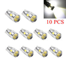 10X Canbus T10 194 W5W 5630 LED 6SMD Error Free 194 168 W5W Universal parking T10 LED CANBUS Car Side Lights DV 12V 2024 - buy cheap