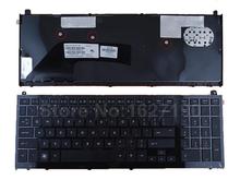 Клавиатура для ноутбука HP PROBOOK 4520S, черная рамка, PN:, новая клавиатура с 2024 - купить недорого
