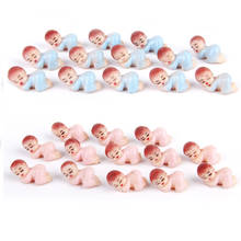 New Hot Sale 50pcs Cute Plastic Tiny Sleeping Boy Girl Baby Shower Favor Party Supplies Table Home Decoration Cute Birthday Gift 2024 - buy cheap