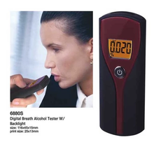 Portable Wine Hydrometer Digital Breathalyzer Alcohol Tester Meter Car Detector Alcohol Meter Alcoholmeter for Driver Police 2024 - buy cheap
