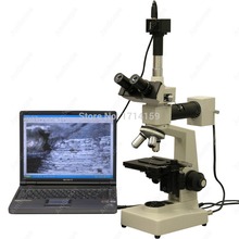 Microscópio metalúrgico microscópio metalográfico epi 40x-1000x + câmera de 3mp 2024 - compre barato