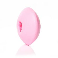 new  Wood Spacer Beads Rondelle Abacus Pink About 10mm Dia,Hole:Approx 3mm,500 PCs 2024 - buy cheap