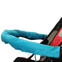 Carrinho de criança oxford tecido lidar com barra de pára-choques capa de barra de transporte alça dianteira limpeza pára-choques capa de bebê carrinho de bebê 2024 - compre barato