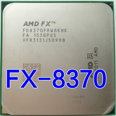 Оригинальный процессор AMD FX-8370, FX 8370, fx 8370, AM3 +, Восьмиядерный, 4.0GHZ4.3, 16 Мб, 125 Вт, fx-8370 2022 - купить недорого