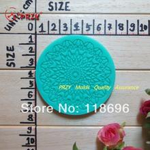 New 100% Food Grade Raw Material Lace Mould for Cake Decoration Instant Lace Mold Fondant Cake Mold No.f21 Silicone PRZY 2024 - buy cheap