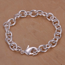 Simple  silver color  bracelets new listings high -quality fashion hot selling classic models silver jewelry Christmas gifts 2024 - buy cheap