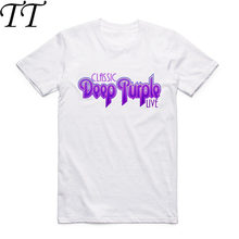 2019 Men And Women Rock Band Deep Purple Fashion T Shirt O-Neck Short Sleeve Summer Casual Polyester Unisex T-shirt HCP971 2024 - buy cheap