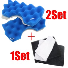 3Set/lot vacuum cleaner accessories parts dust filters Heap For Samsung DJ97-01040C VCA -VM 45P VM 45P SC43 SC44 SC45 series 2024 - buy cheap