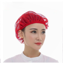 5 pieces Chef Net Hat Cook Caps Kitchen Health Work Hats Canteen Restaurant Food Service Bakery Baking Female Breathable Cap 2024 - buy cheap