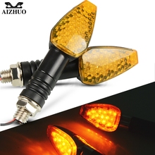 Luz de señal de giro Universal para motocicleta, lámpara LED intermitente de 12V para SUZUKI LTZ 400, GSR 600, GS 500, BANDIT 650, GSR 600, 400 2024 - compra barato