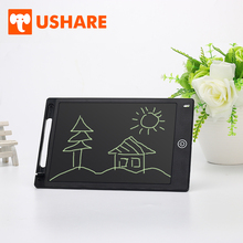 USHARE LCD планшет для письма 12 дюймов электронная магнитная доска для рисования почерк колодки с ручкой для детей подарок 2024 - купить недорого
