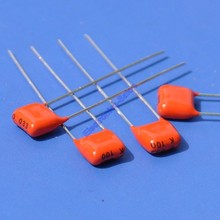 ( 200 pcs/lot ) 33nF 100V MKT Metallized Polyester Film Capacitor, 0.033uF. 2024 - buy cheap