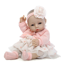 Special design Free Shipping Full Silicone Vinyl Living Doll Lifelike Pink Girl Babydoll  Babies Bathing Toys 2024 - buy cheap